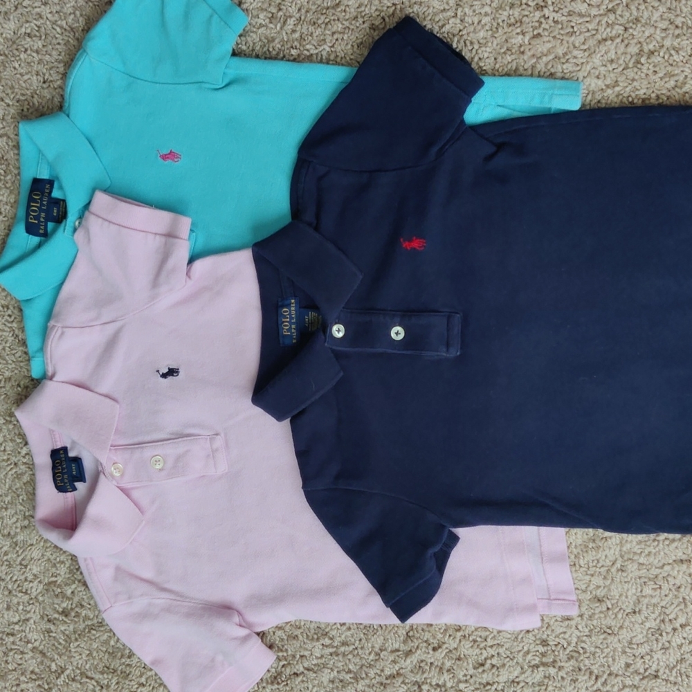 Bundle of 3 Ralph Lauren Polo